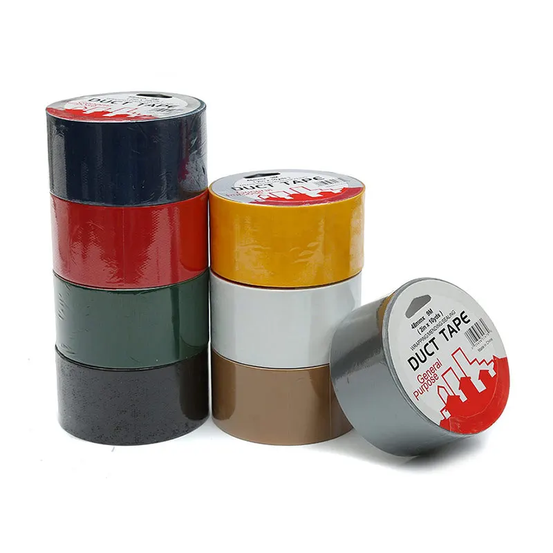 190u 48mmx9M Waterproof Sticky Adhesive Cloth Duct Tape High Viscosity Roll Tape DIY Carpet Floor Repair Stop Leak Sealing Tool