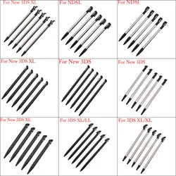 5PCS Metal Telescopic Stylus Plastic Stylus Touch Screen Pen for Nintendo 2DS 3DS New 2DS LL XL New 3DS XL LL For NDSL NDSi