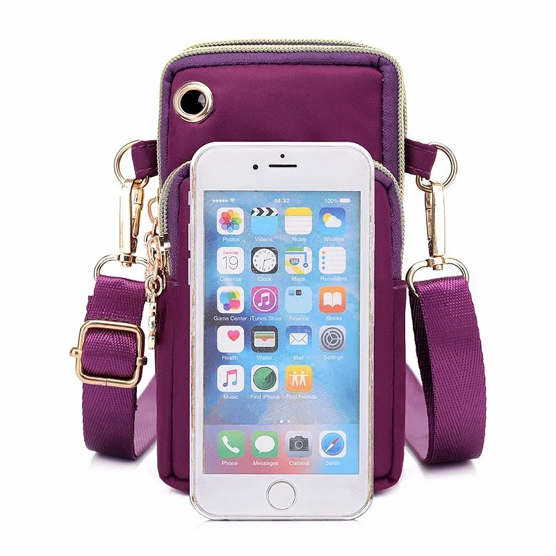 Casual Wasserdichte Nylon Umhängetaschen Frauen Messenger Schulter Tasche Weibliche Kleine Handy Handtaschen Geldbörsen Sport Tasche Tasche – Detail 34