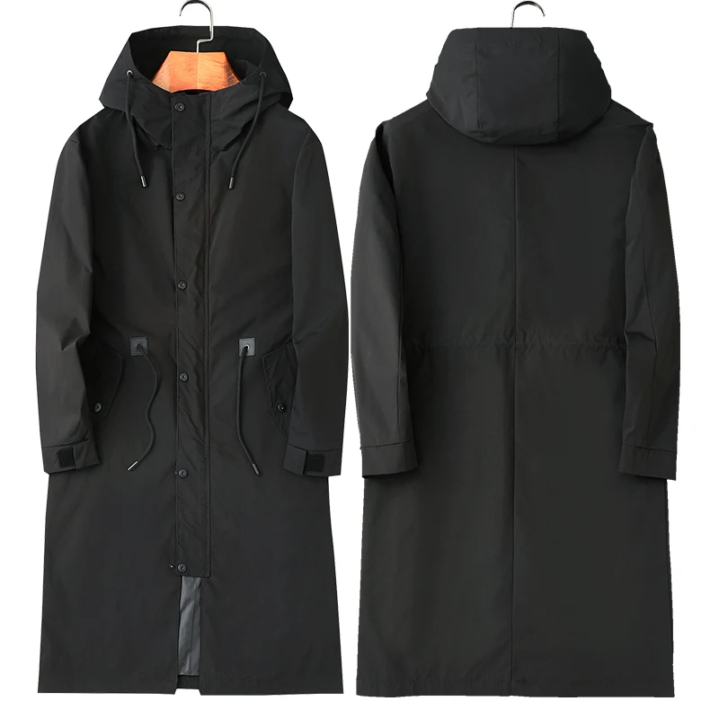 2023 new arrival long Style coat spring jackets men high quality trench coat men,autumn men\'s fashion casual windbreakers M-8XL