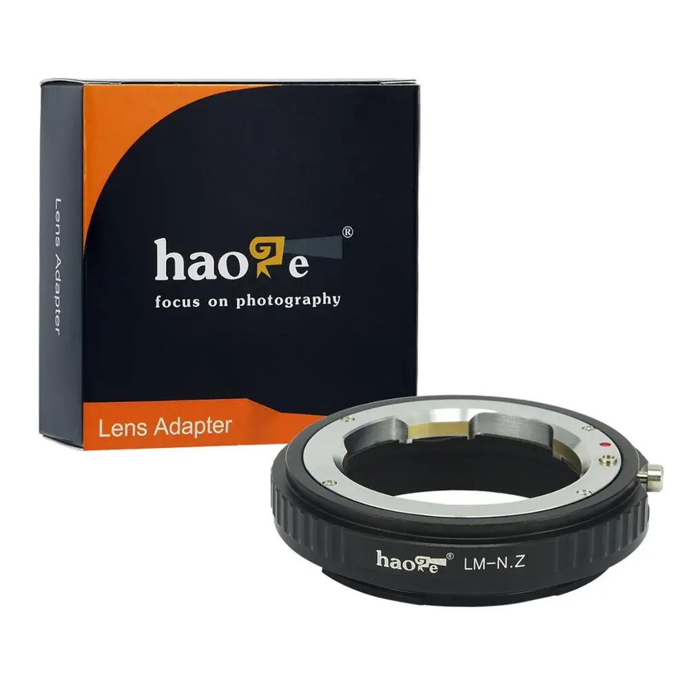 

Haoge Manual Lens Mount Adapter for Leica M LM, Zeiss ZM, Voigtlander VM Lens to Nikon Z Mount Camera