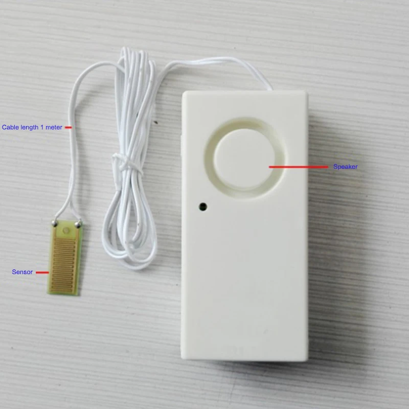 Water Leakage Alarm Detector Automatic Operation Home Security Alarm Overflow Leakage Water Detector Water Level Leakage Sensor