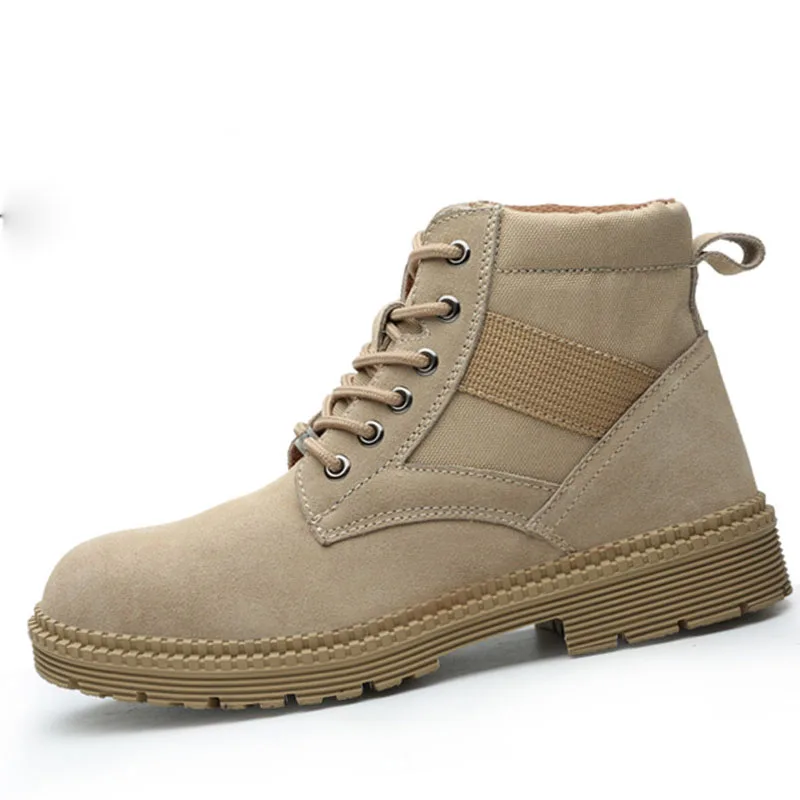 

Wholesale hot selling steel toe breathable high cut work safety boots work boots