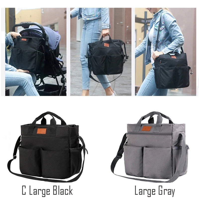 Bolsa Universal para cochecito de bebé, bolsa colgante de viaje, organizador de pañales, accesorio para cochecito de gran capacidad