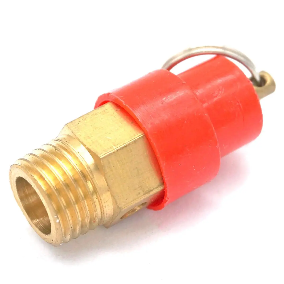 1/4 "BSP Male Thread 100 PSI Kuningan Kompresor Udara Safety Relief Valve Pressure Switch Pop-Off Valve Rilis katup Valves