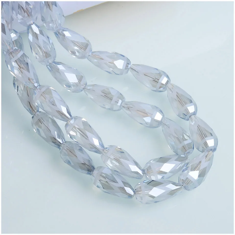 New Arrival Crystal Beads 8x16mm Faceted Vase Shaped Glass Beads for Jewelry Making