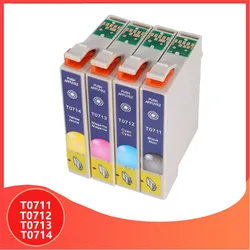 T0711 T0715 ink cartridge for Epson Stylus SX110 SX215 SX218 SX400 SX405 SX405WiFi SX410 SX415 SX510W SX515W DX7400 printer