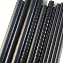 4pcs/lot Carbon Fiber Tube 3K For Quadcopter Arm DIY Drone 10mm 12mm 14mm 16mm 18mm 22mm 24mm 26mm 28mm 30mm 32mm Length 500mm