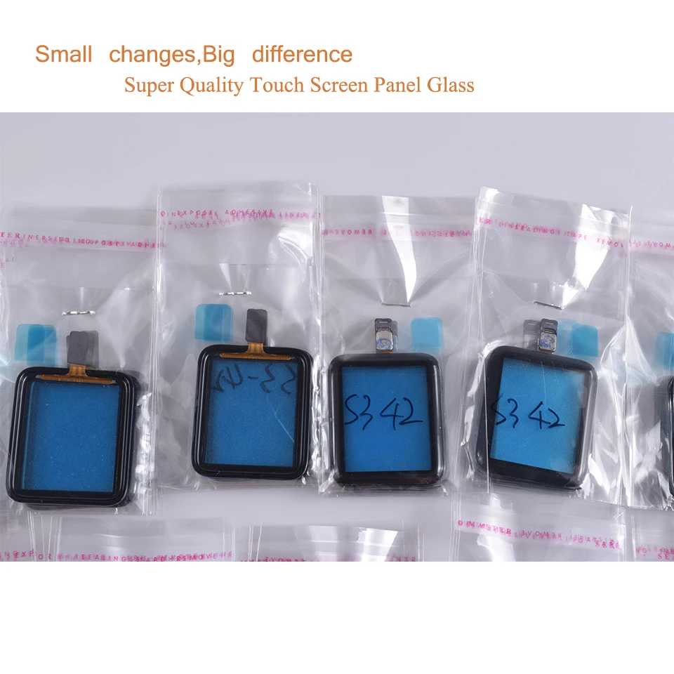 10Pcs/Lot For Apple Watch Series 1 2 3 4 5 6 SE 38mm 40mm 42mm 44mm Touch Screen Panel Digitizer Sensor Glass S1 S2 S3 S4 S5 S6