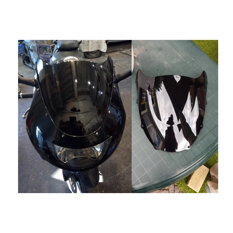 Windscreen For 1998 1999 Kawasaki Ninja ZX9R ZX-9R 900 ZX 9R ZX900 98 99 Wind Screen Deflectors Windshield