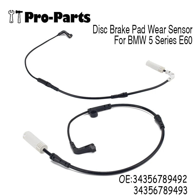 Disc Brake Pad Wear Sensor For BMW 5 Series E60 2004-2010 34356789492 34356789493 34356776422 Front Rear