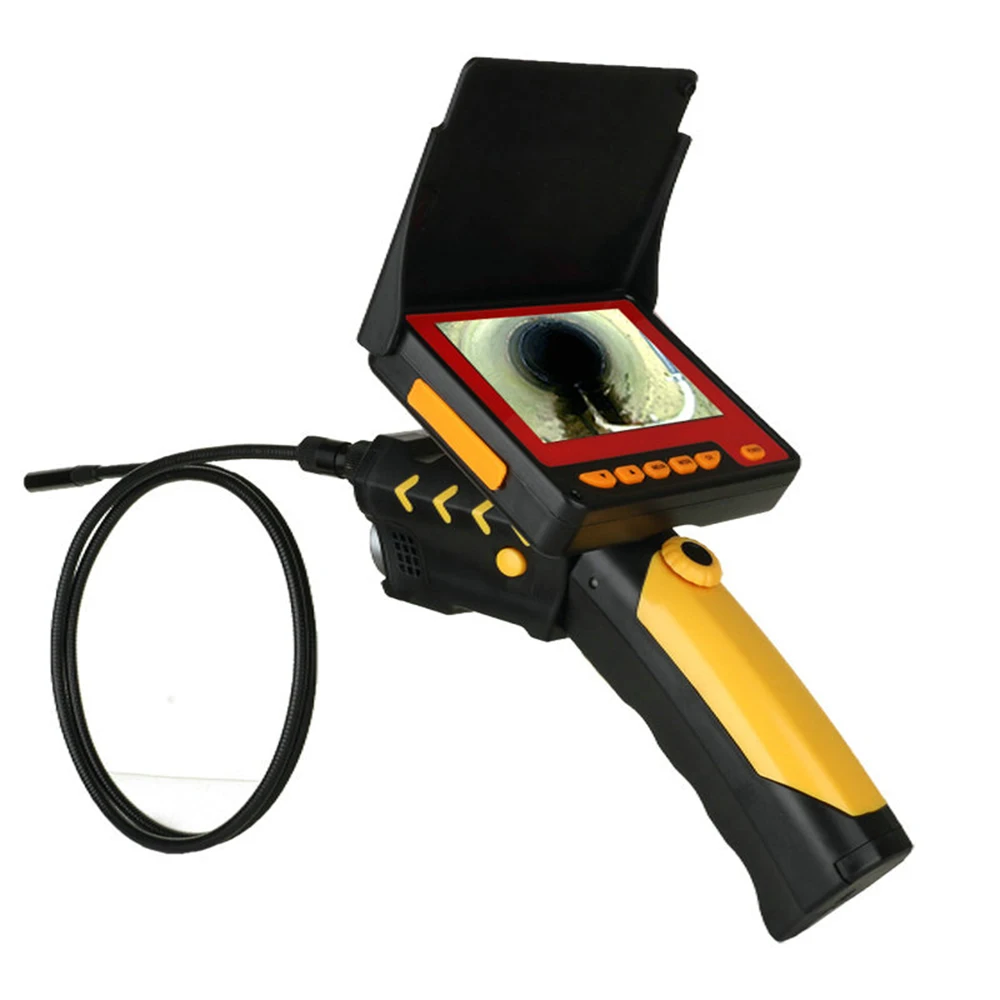 

4.3" LCD Video Digital Inspection Camera 5M Cable 8.2MM Borescope Endoscope Zoom Rotate Used For Air-conditioner Pipe