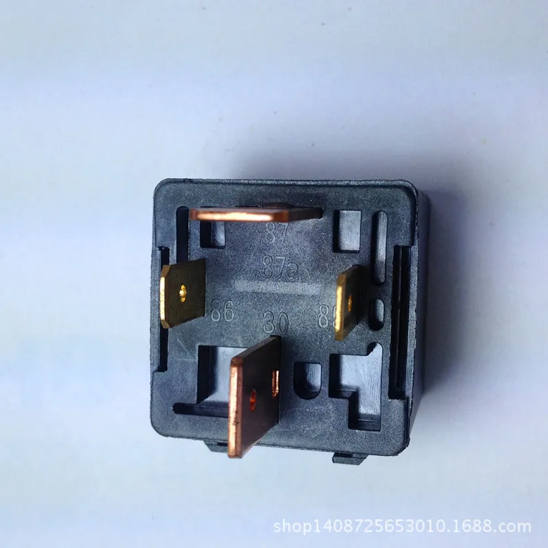 10 قطعة 80A عالية الطاقة 1HDC12V أربعة دبوس عادة فتح السيارة التتابع