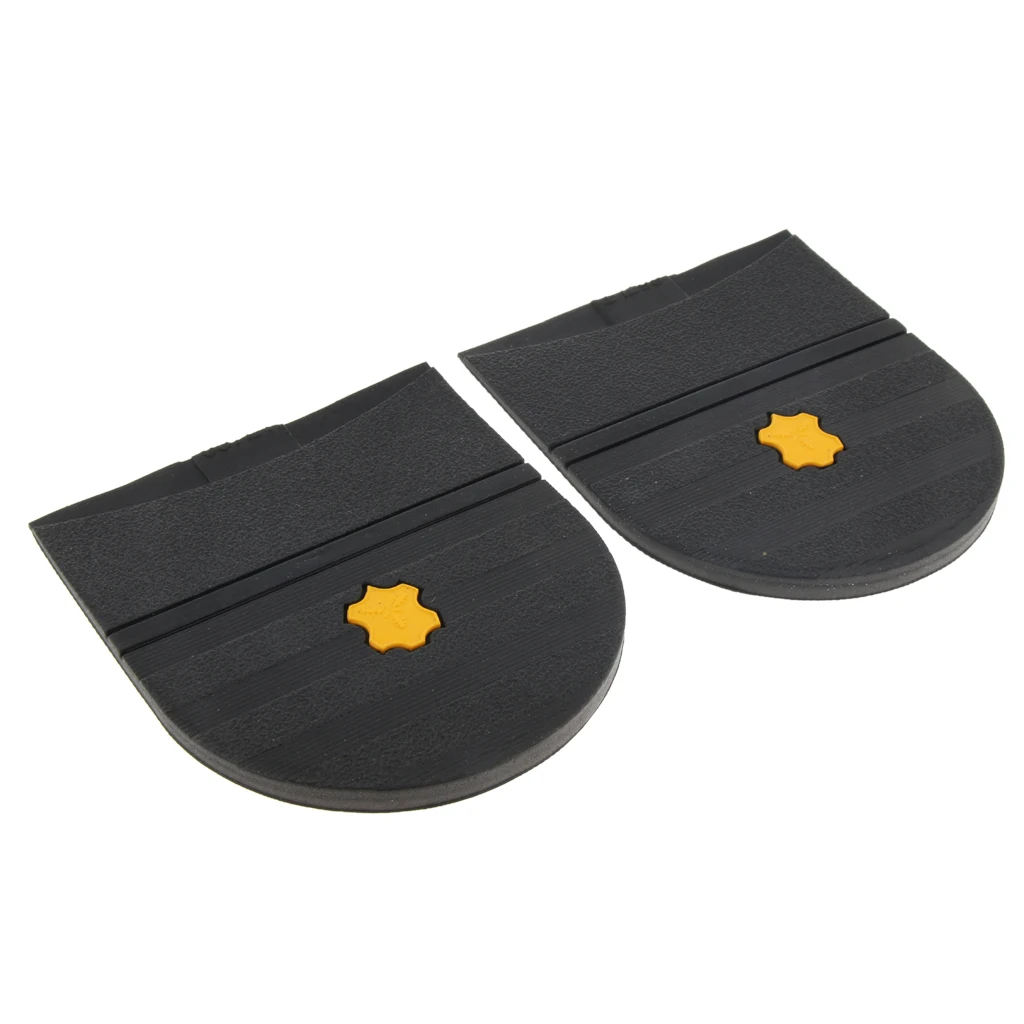 6pcs Grain Rubber Anti-Slip Glue On Shoe Soles Heels Pads Tips Shoes