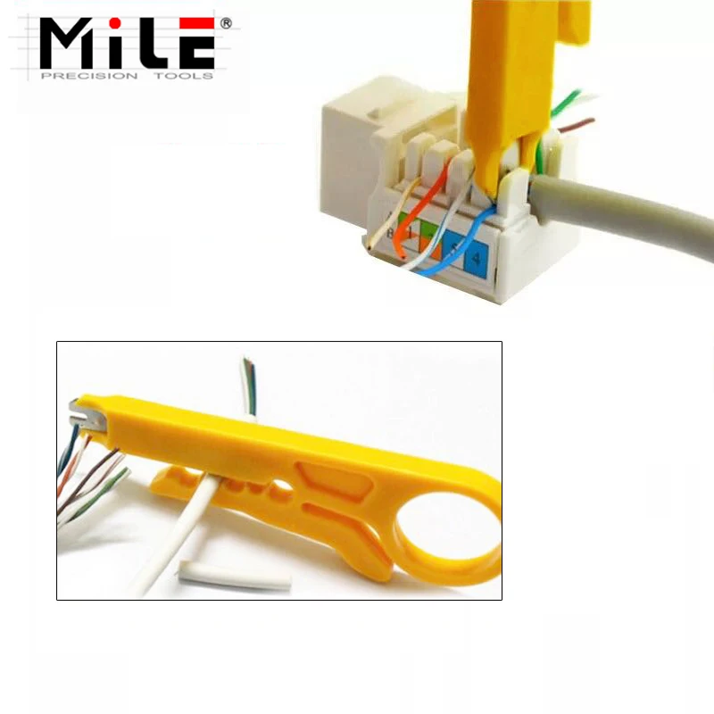 MILE 5 шт./лот, новый резак для кабеля, инструменты для электрика, простые мини-плоскогубцы, практичные перфораторы, сетевой UTP, кабельный резак, ручные инструменты