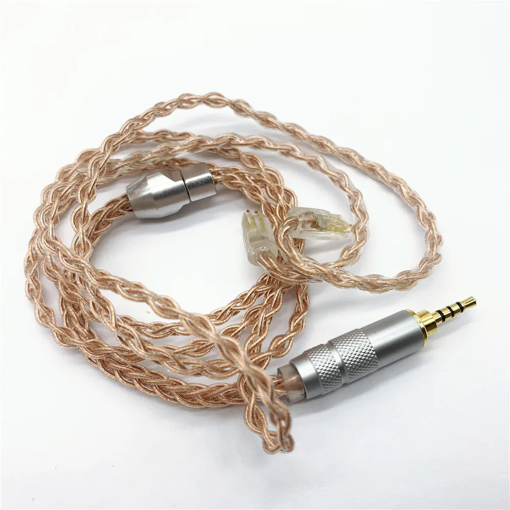 Короткий провод для наушников своими руками mmcx 0,78 мм qdc ie80 im50 tf10 A2DC 45-50 см