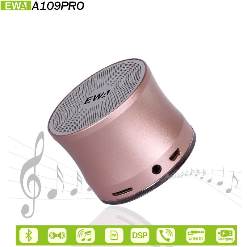 EWA A109Pro Bluetooth Speaker Subwoofer Hands Free Telephone Portable Speakers TWS Stereo MP3 Player For Phone/PC High Quality