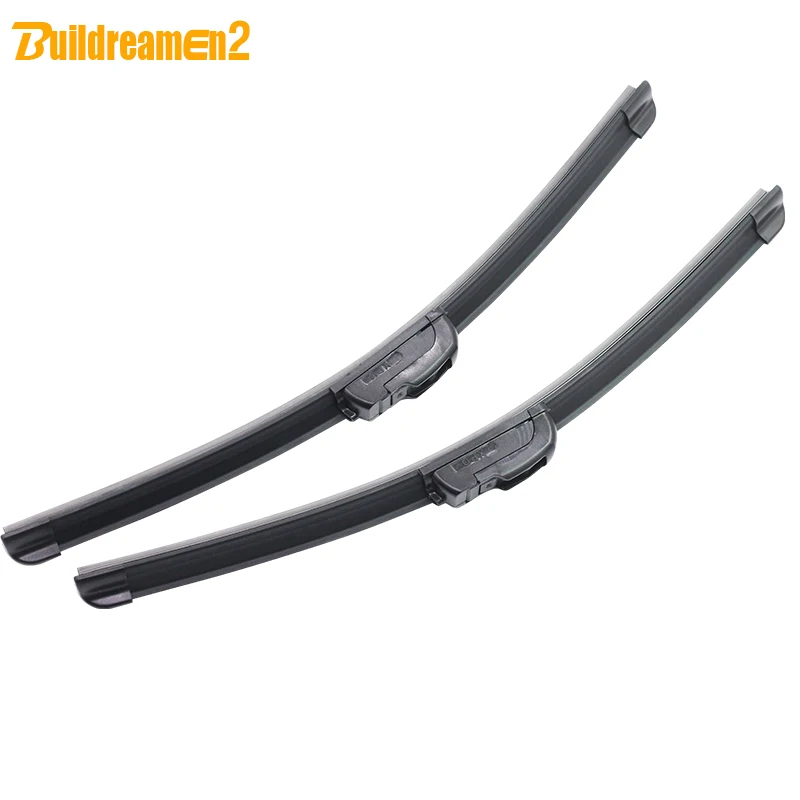 Buildreamen2 Car Windscreen Wiper Blade 2 Pieces Vehicle Soft Rubber Window Windshield Wiper For Mazda 3 2008-2013