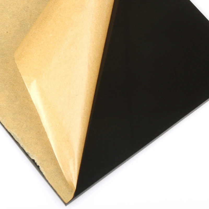 2mm to 10mm 100x100mm Acrylic Board Glossy Pure Black Plexiglass Plastic Sheet Organic Glass Polymethyl Methacrylate