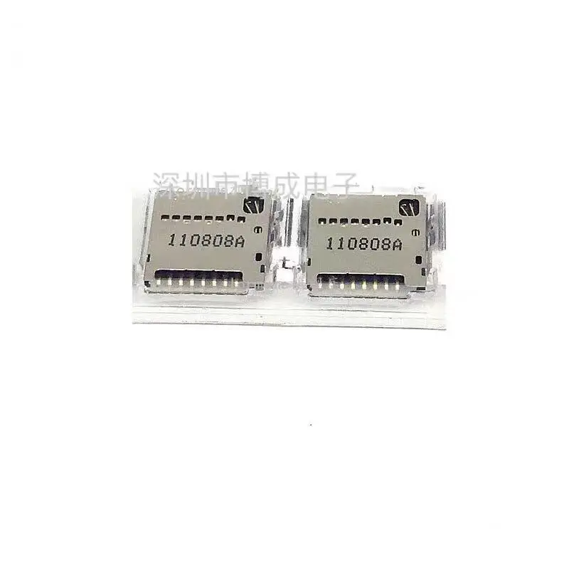 Original 10 PCS 1040310811 104031-0811 conector De Memória-PC card slot para Empurrar, puxar para fora.