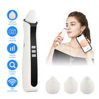 1Pcs Visual Blackhead Instrument Facial Pore Cleaner USB Rechargeable Visual WIFI Microscope Camera Suction Acne Pimple Remove