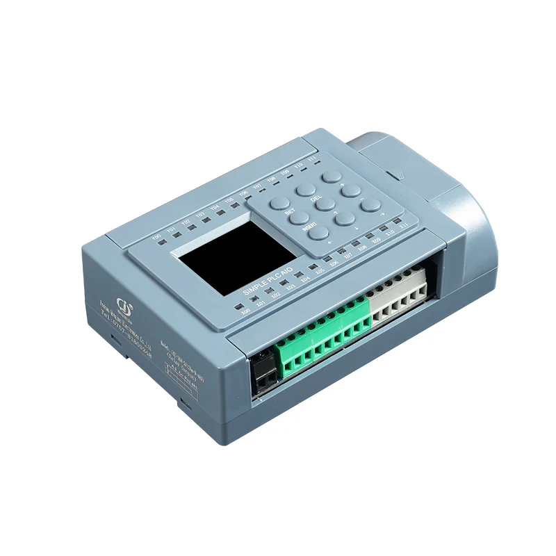 Huaqingjun 8-in 8-out Transistor Output PLC 2AI 2AO 0-20mA 0-10V RS485 WIFI PLC for Home Automation