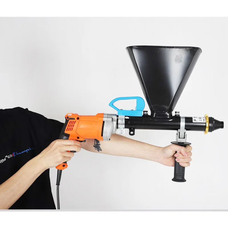 220V/900W Portable Gap Wall Grouting Machine Electric Mortar Grouting Gun Concrete Electric Mortar Grouting Caulking Gun