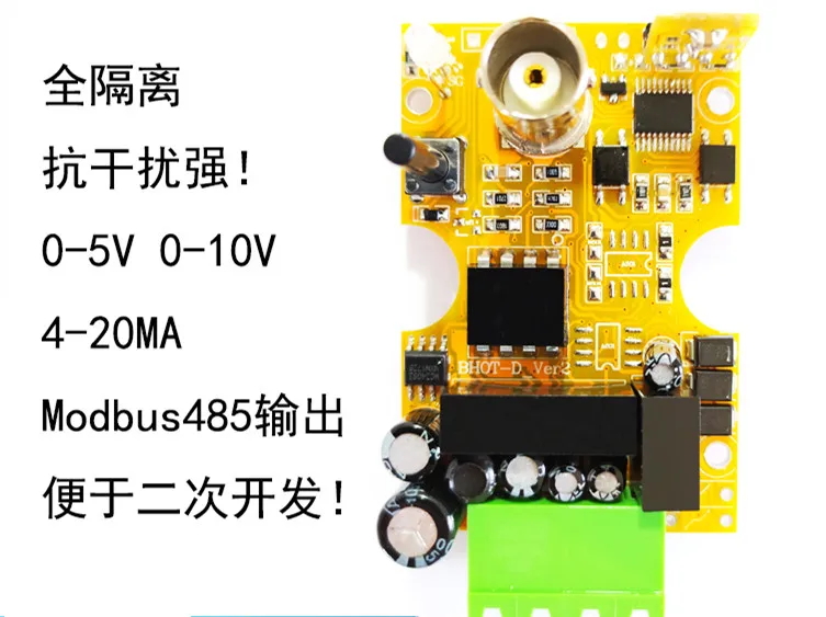 Imagem -05 - Bot-d Redox Sensor Potencial Orp Sensor Orp Módulo Orp Eletrodo Medidor de Qualidade de Água 12v24v 485 4-20ma Sensor de Temperatura