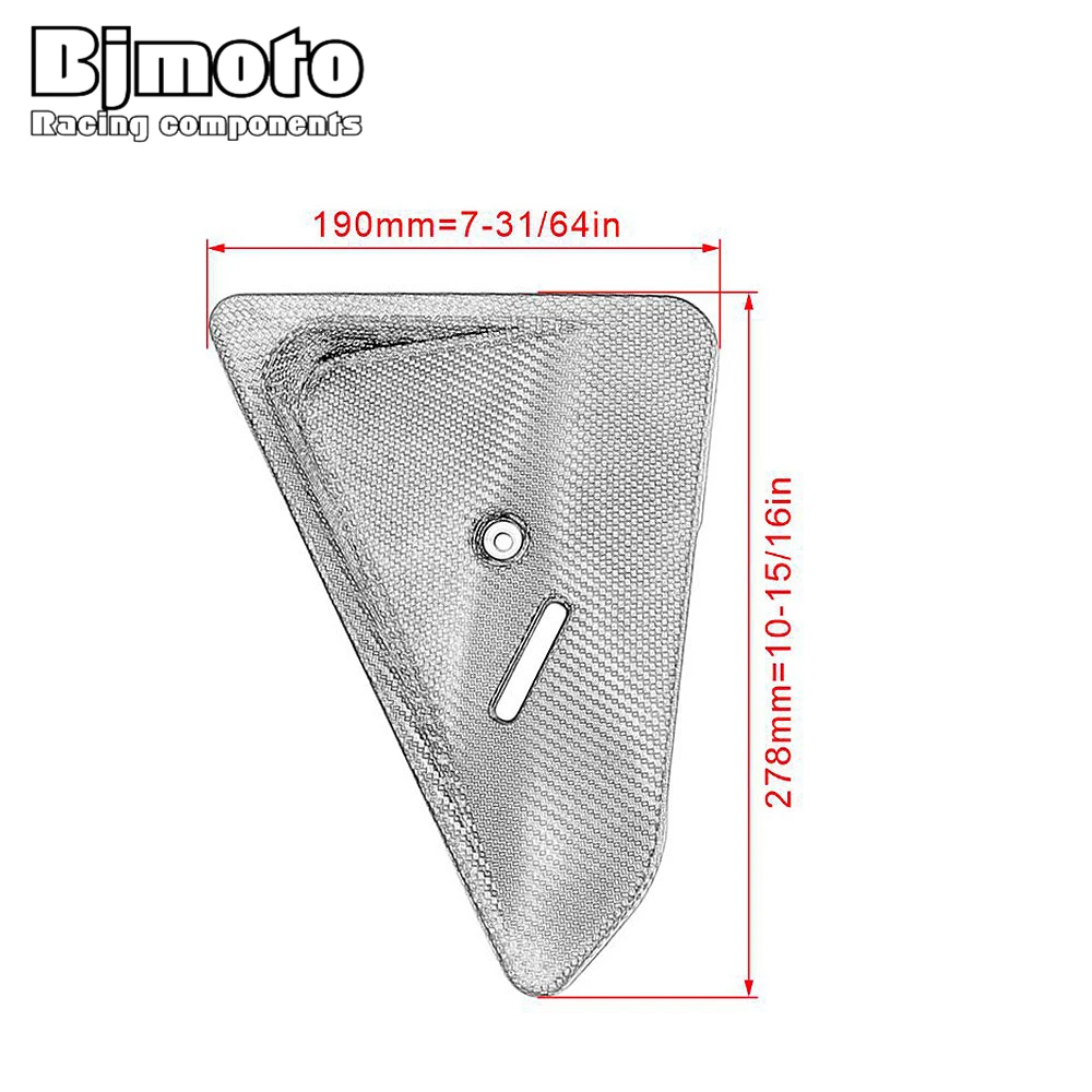 BJMOTO Motorcycle Radiator Side Cover Guard Protector Pelon For 1050 1190 Adventure 1290 Super ADV T/R/S 1090 Adventure/R