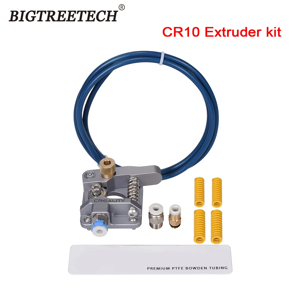 

BIGTRETECH CR10 Bowden Extruder 1.75mm Filament PTFE Tube Aluminum Alloy Block For CREALITY Ender 3 Upgrade 3D Printer Parts