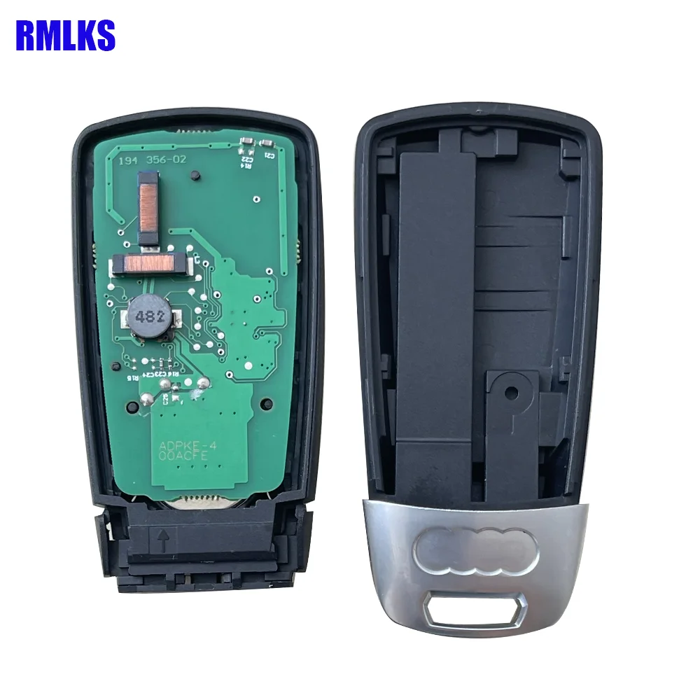 4M0959754AJ 4M0 959 754T Smart Remote Key With 3 Buttons 433MHz - FOB for Audi A4 A5 S5 SQ5 Q5 Q7 TT 2016 2017 2018 2019