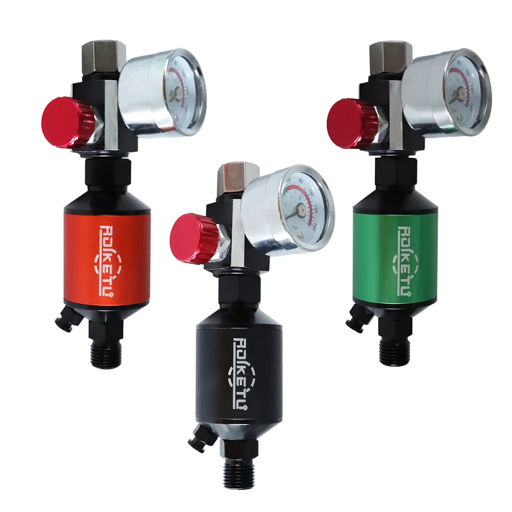 Separatore olio-acqua filtro aria pistola a spruzzo pneumatica regolatore di pressione manometro valvola di controllo accessori per utensili pneumatici