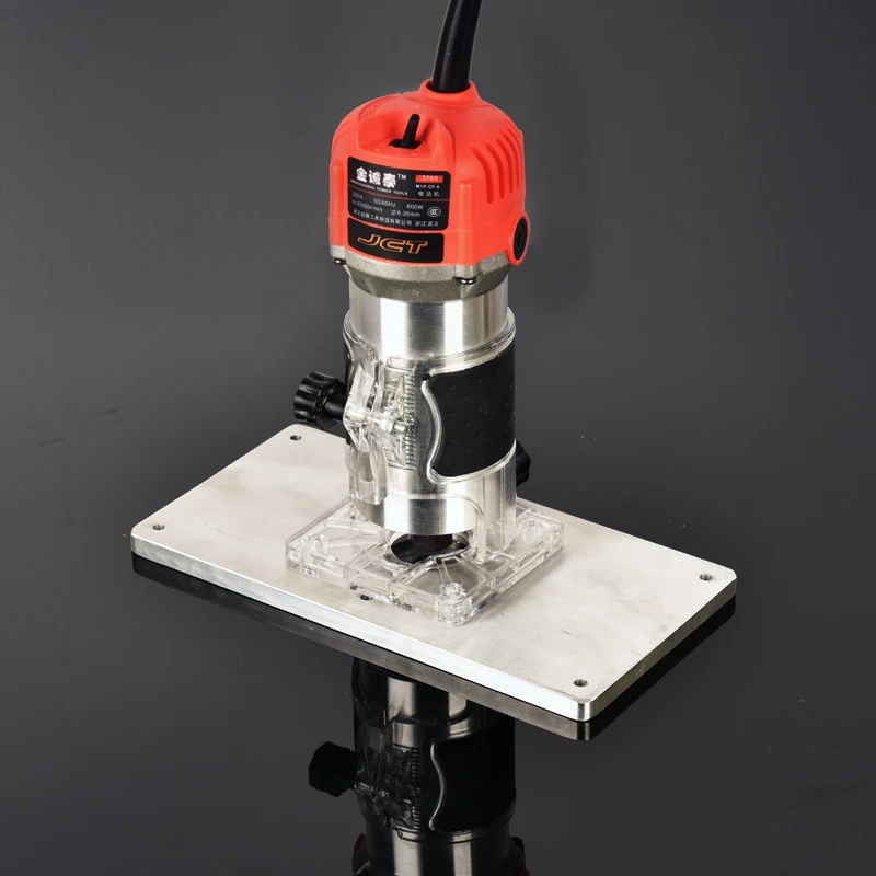 Trimming Machine Flip Plate Engraving Machine DIY Woodworking Bench Router Table Plate Woodworking Trimming Machine Flip Board