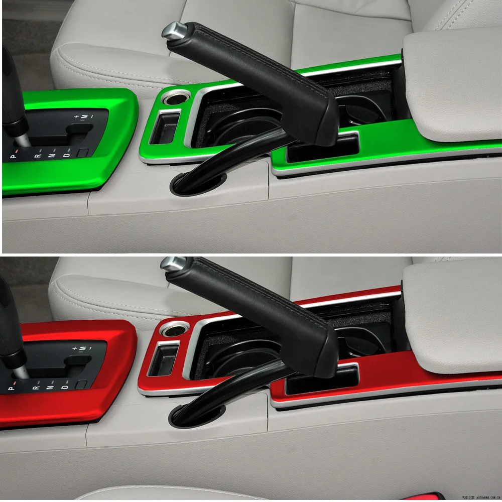 For Volvo S40 C30 V50 Interior Central Control Panel Door Handle 3D/5D Carbon Fiber Stickers Decals Car styling Accessorie