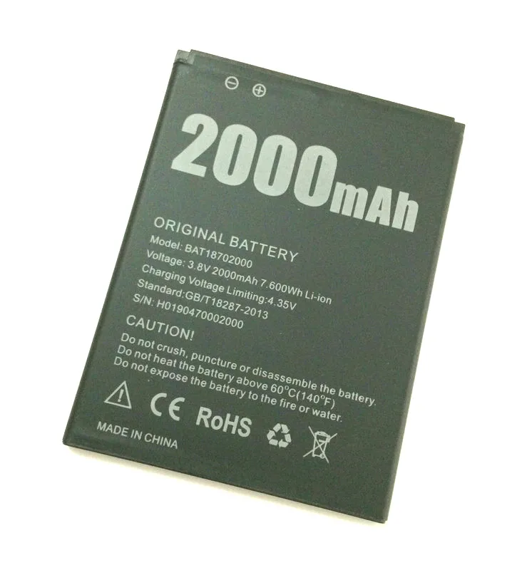 Westrock 2000mAh BAT18702000   Battery for Doogee X50 Cellphone