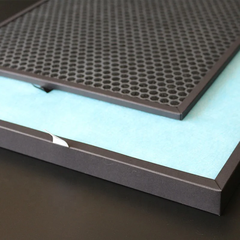 Replacement HEPA and Activated Carbon Filter for Hitachi Air Purifier EP-A9000 EP-A9100C EP-KVG900 EP-L110E
