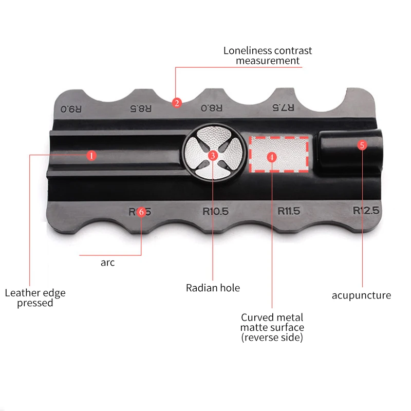 Đa Chức Năng Bida Phụ Kiện Bể Cue Đầu Dụng Cụ Sửa Chữa Bi Da Burnisher Shaper Tapper Cao Practicability Dễ Dàng Mang Theo