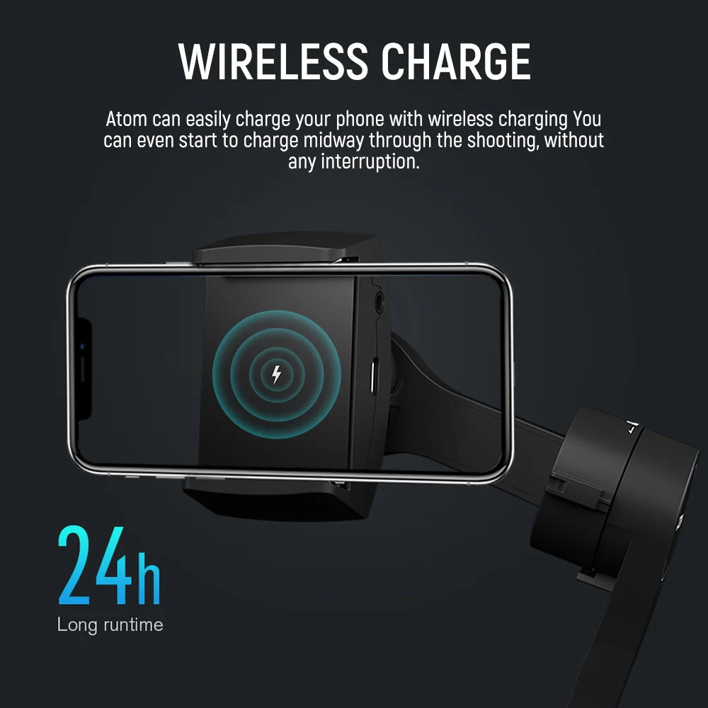 3-х осевой ручной шарнирный стабилизатор для камеры GoPro телефон слежение за лицом Активный Трек w/фокус Pull & Zoom для iPhone Huawei Xiaomi экшн-камеры