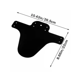 Bike Mud Fender Front and Rear Mudguard Bicycle ABS Plastic Splash Guard Cycling Accessory