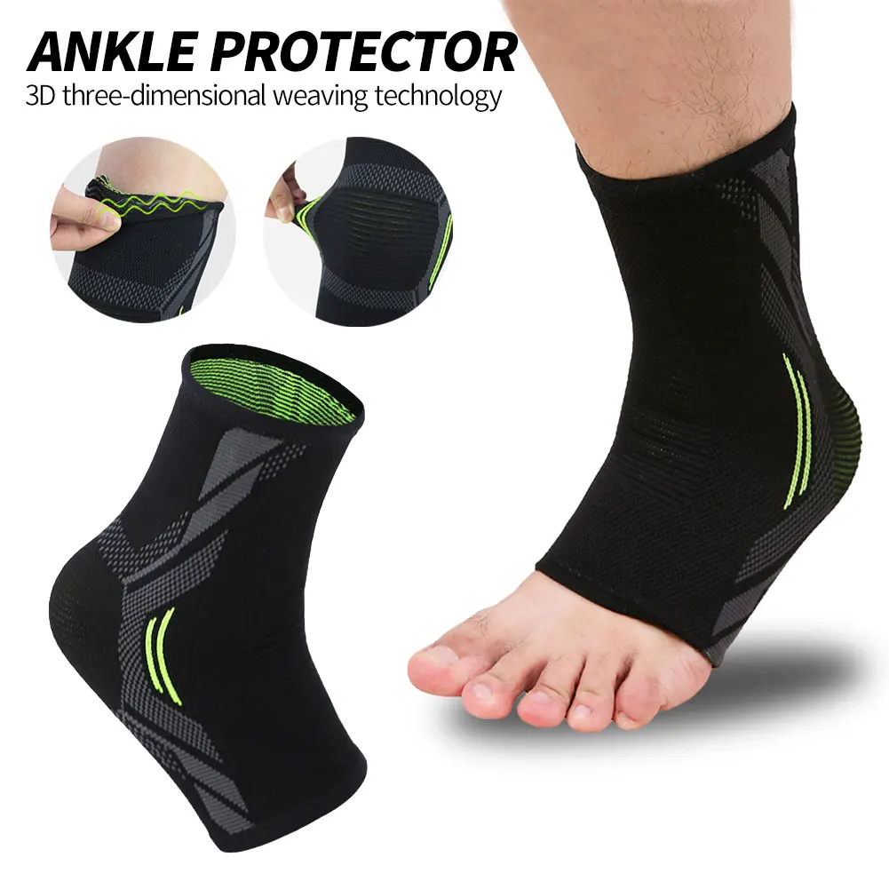 

1pc 3D Foot Bandage Compression Ankle Support Strap Knitting Achille Tendon Brace Nursing Care Sprain Protect for Sport Fitness