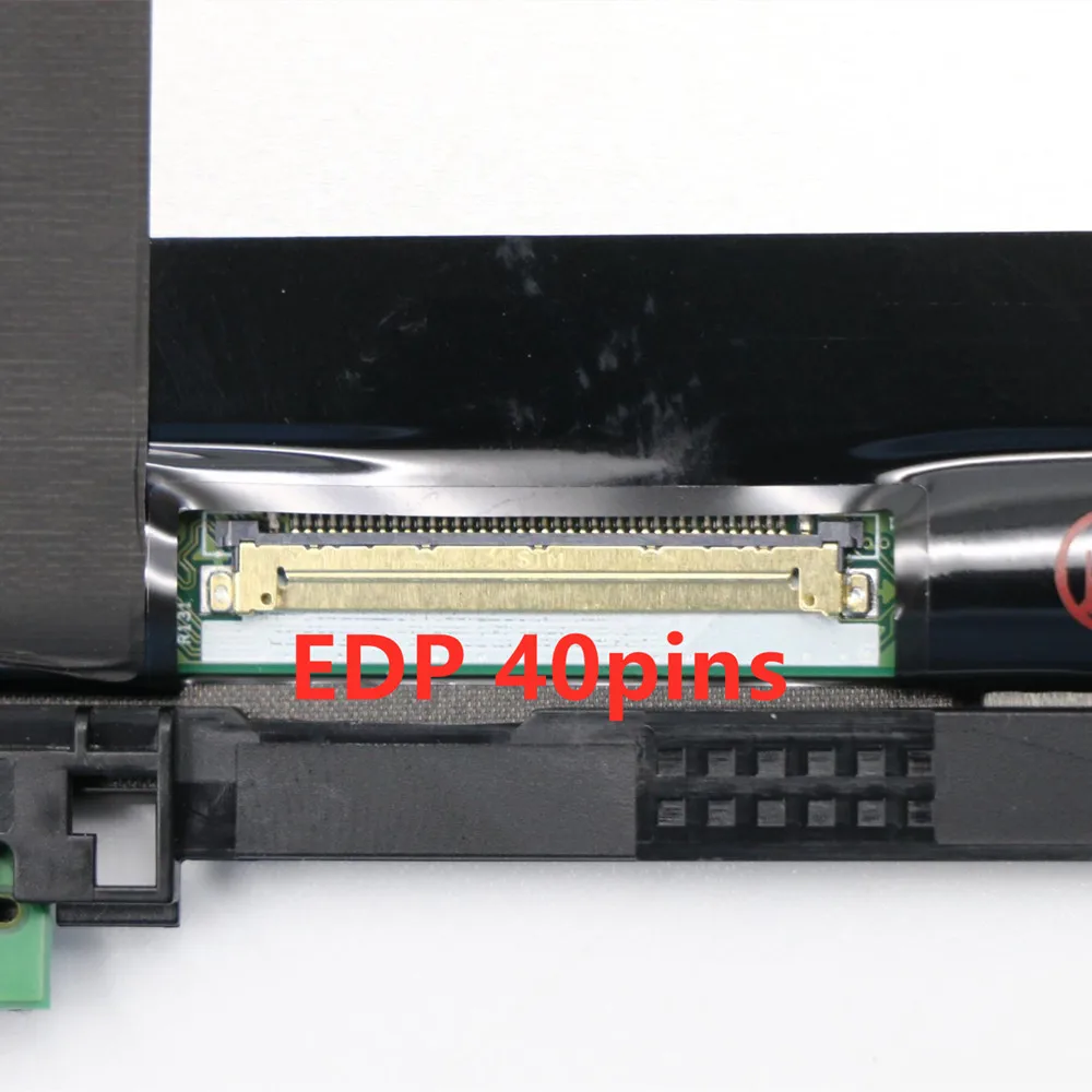 Imagem -03 - Wqhd 500nit Ips B140qan02.0 Lpm140m420 Montagem da Tela de Toque para Thinkpad x1 Yoga 3rd Gen 01yt250 01yt251 01ay928 01ay929 14.0