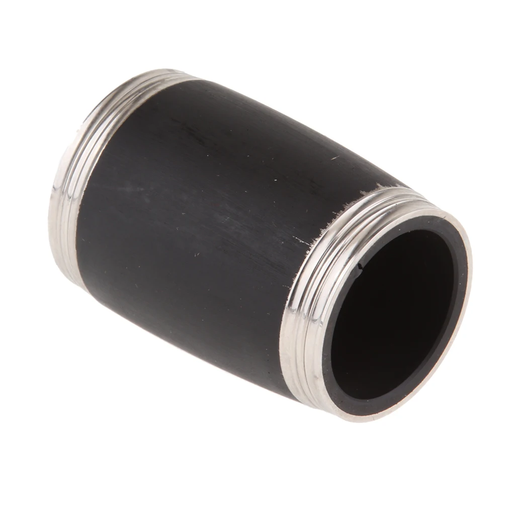 E-flat Clarinet Tuning Tube Two Section Tube Replace Parts Instrument Accessory 40mm Barrel Black