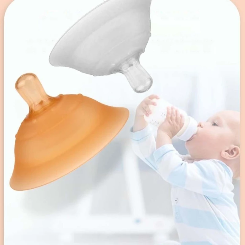 Double Layer Silicone Nipple Protector Breastfeeding Mother Breast Protection Pad Cap Shield Cover