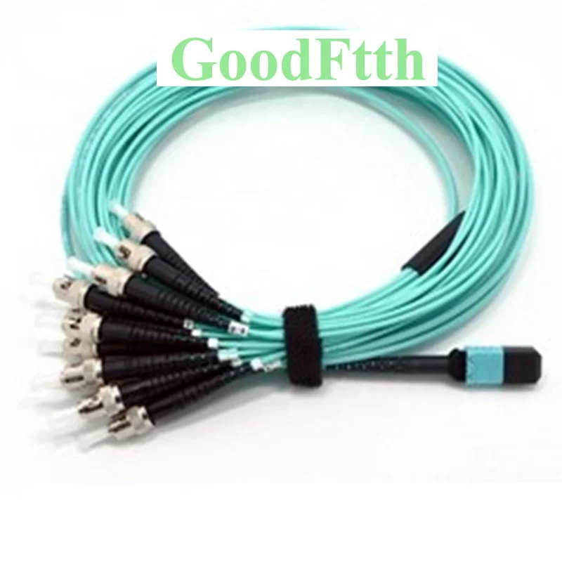 Patch Cord Female MPO-ST OM3 12C GoodFtth 1m 2m 3m 4m 5m 6m 7m 8m 10m 15m