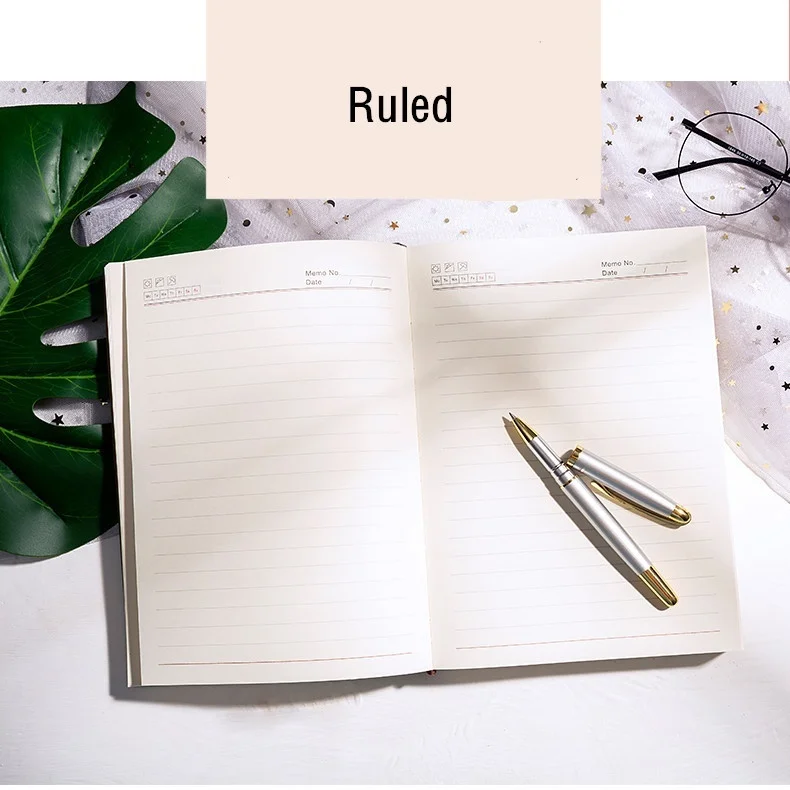 ¡Súper grueso! Cuaderno con reglas de 640 páginas, cuaderno diario, registro de vida, lo mejor para escritura de 3-4 años, A5