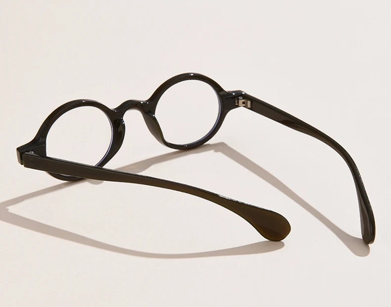 Runde Lesebrille für Herren, blaues Licht blockierende Korrektionsbrille für Damen – Detail 4
