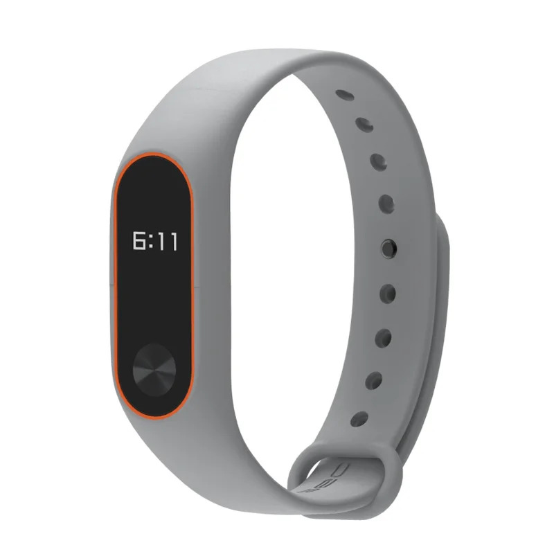 Mi Band 2 용 실리콘 손목 스트랩 Xiaomi miband 2 용 팔찌 액세서리, 스마트 워치 손목 밴드 Mi 2 밴드