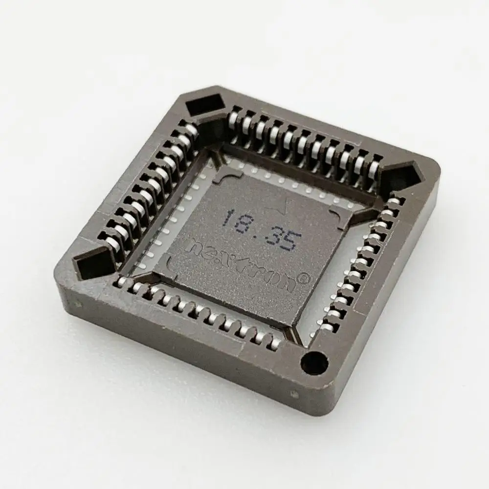 Imagem -03 - Soqueta de ic do Nextron-smd Plcc 20p 28p 32p 44p 52p 68p 84p 1.27 mm 20p 28p 32p 44pin 52pin 68pin Peças 50