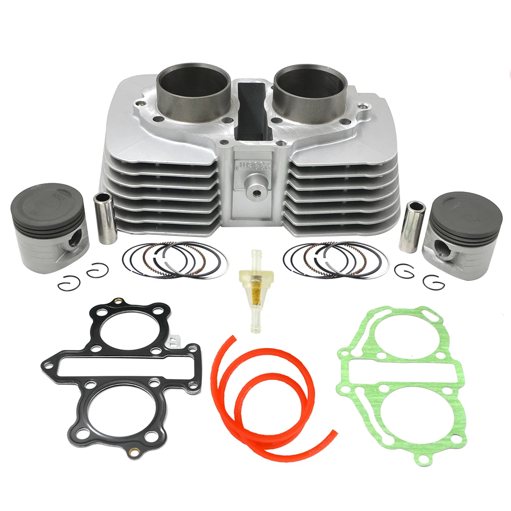 STD 53mm For HONDA CA250 CMX250 1996-2011 CMX250C Rebel 250 CMX 250 1996-2015 Cylinder Piston Rings Gasket Oil Tube Fuel Filter