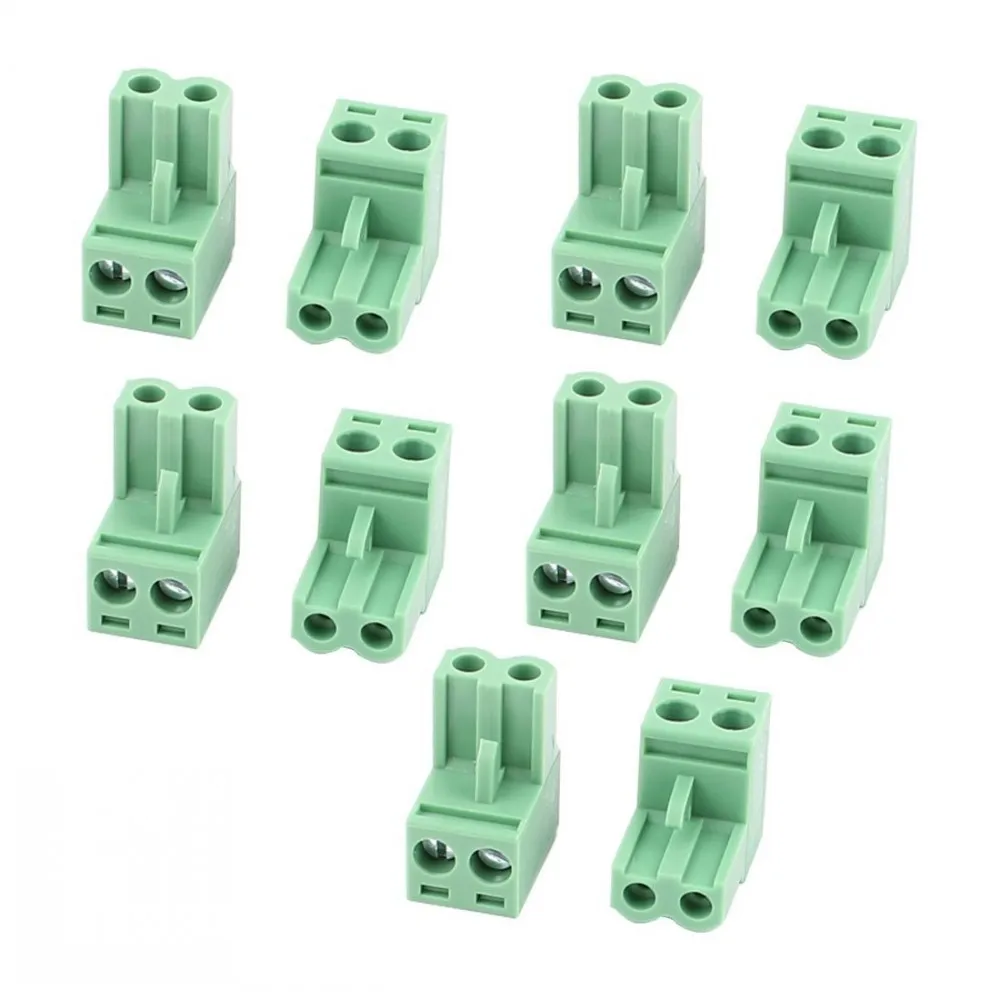 100PCS Pitch 5,08mm Terminal Block Stecker 2EDG 5,08mm 2-12 Pin PCB Schraube Stecker Terminal Block KF2EDG Buchse PCB Schraube – Detail 10